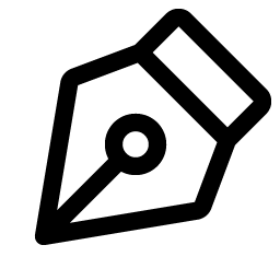 pen nib icon
