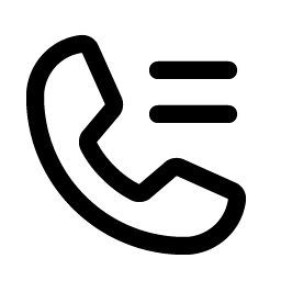 phone list icon