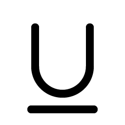 text underline icon