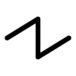 wave sawtooth icon