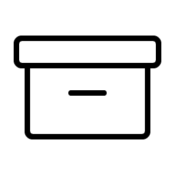 archive thin icon
