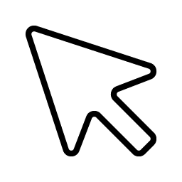 cursor thin icon