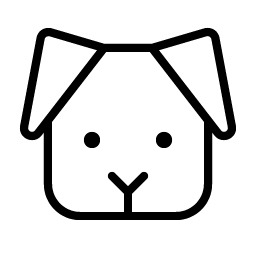 dog thin icon