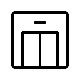 elevator thin icon