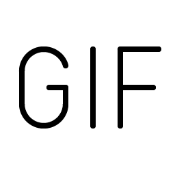gif thin icon