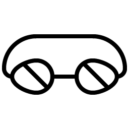 goggles thin icon