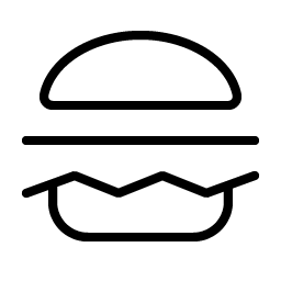 hamburger thin icon