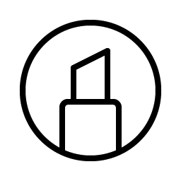 highlighter circle thin icon