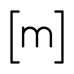 matrix logo thin icon