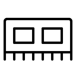 memory thin icon