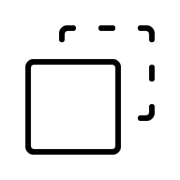 selection background thin icon