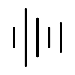 waveform thin icon