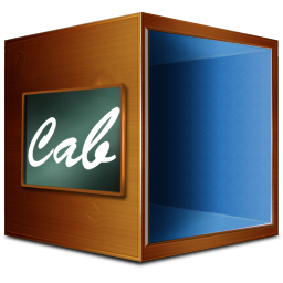 fichiers compressé cab icon