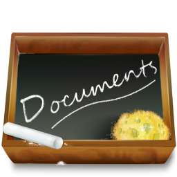 dossier ardoise documents icon