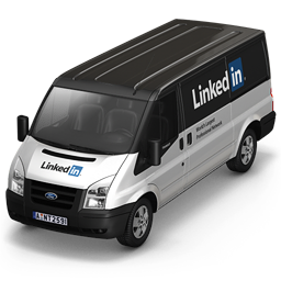 Linkedin Front icon