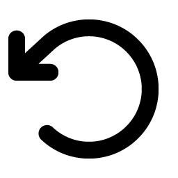 Arrow Counter Clockwise Bold icon