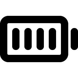 Battery Full Bold icon - free SVG download