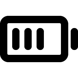 Battery High Bold icon - free SVG download