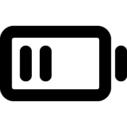 Battery Medium Bold icon - free SVG download