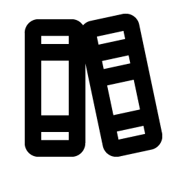 Books Bold icon