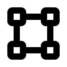 Bounding Box Bold icon