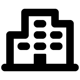 Building Apartment Bold icon - free SVG download