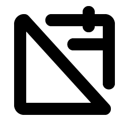 Calendar Slash Bold icon - free SVG download