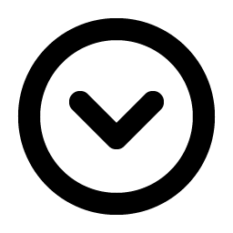 Caret Circle Down Bold icon