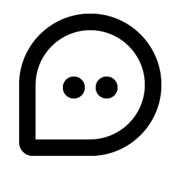 Chat Teardrop Dots Bold icon