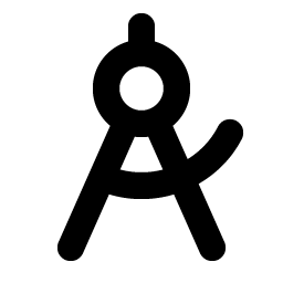 Compass Tool Bold icon