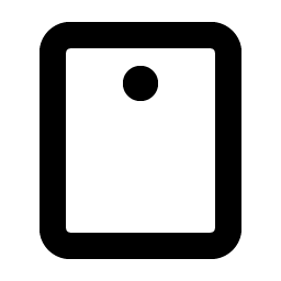 Device Tablet Camera Bold icon