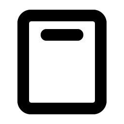 Device Tablet Speaker Bold icon