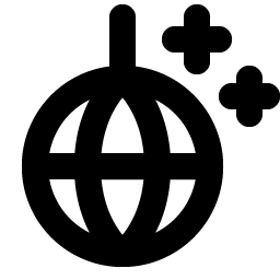 Disco Ball Bold icon