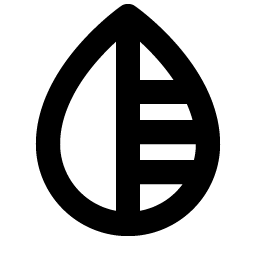 Drop Half Bold icon