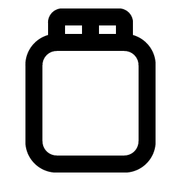 Jar Bold icon