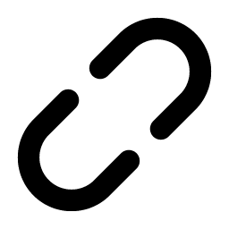 Link Simple Break Bold icon