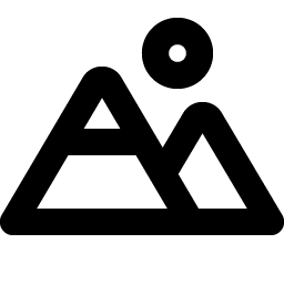 Mountains Bold icon