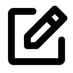 Note Pencil Bold icon