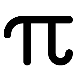 Pi Bold icon