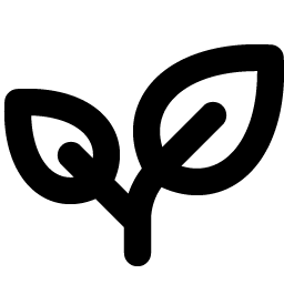 Plant Bold icon