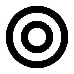 Radio Button Bold icon