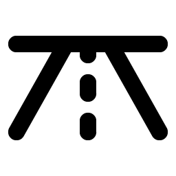 Road Horizon Bold icon