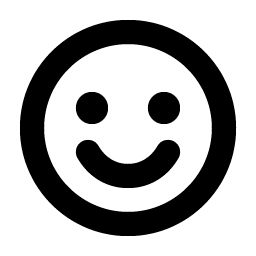 Smiley Bold icon
