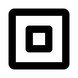 Square Logo Bold icon