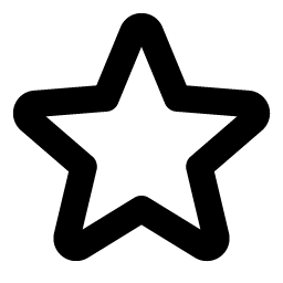 Star Bold icon