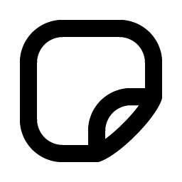 Sticker Bold icon