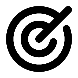 Target Bold icon