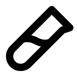Test Tube Bold icon