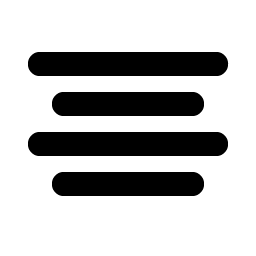 Text Align Center Bold icon