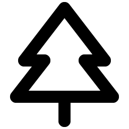 Tree Evergreen Bold icon